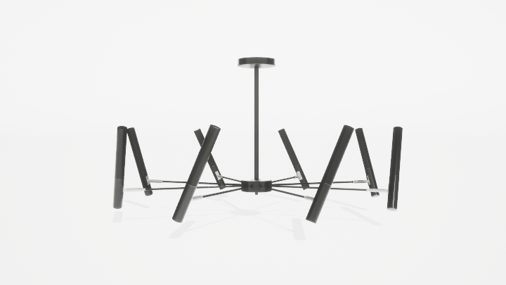 渲染模型_吊灯3547