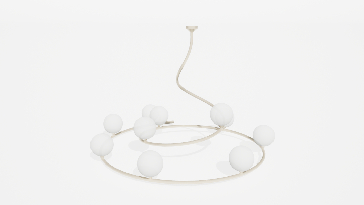 渲染模型_吊灯3569