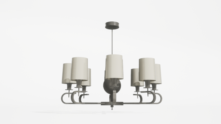 渲染模型_吊灯3595