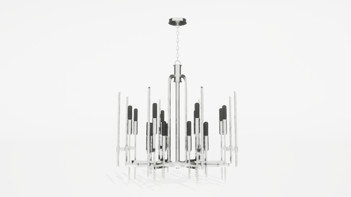 渲染模型_吊灯3609