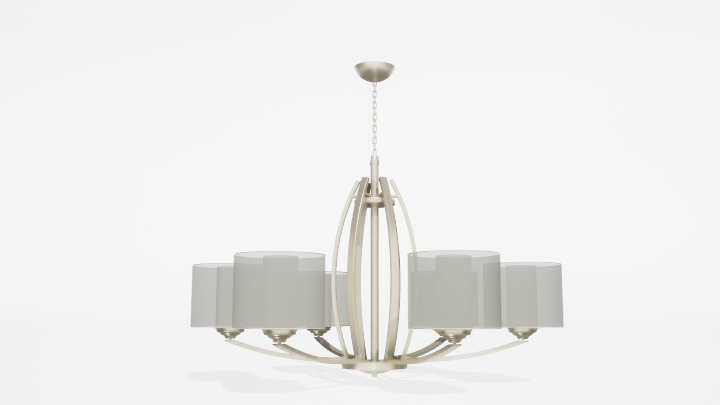 渲染模型_吊灯3613