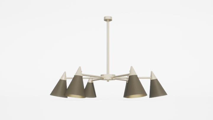 渲染模型_吊灯3616