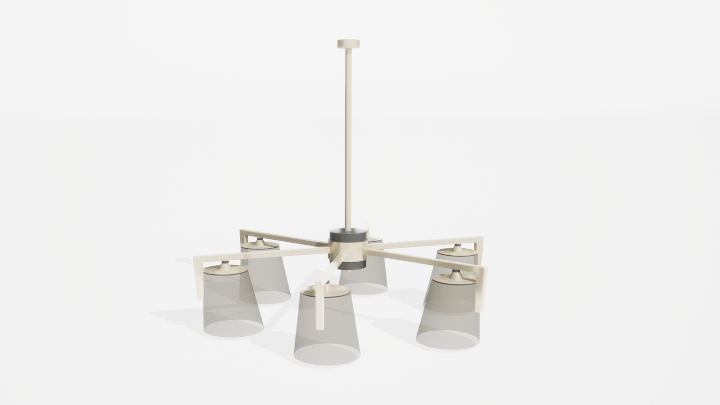 渲染模型_吊灯3633