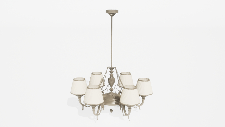 渲染模型_吊灯3699