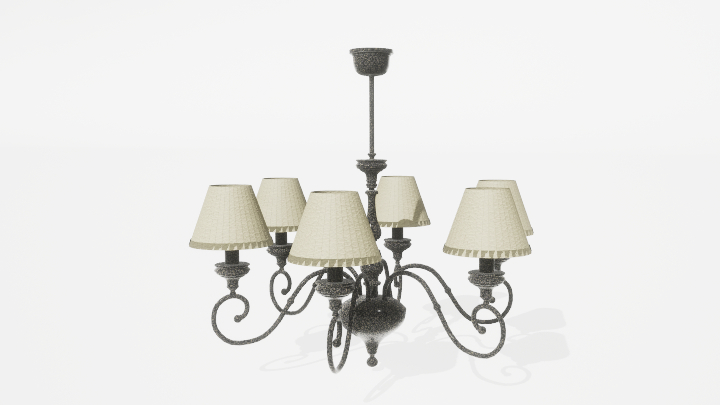 渲染模型_吊灯3759