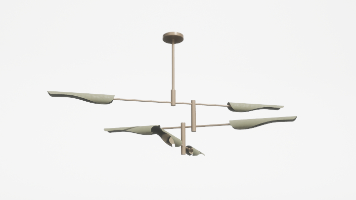 渲染模型_吊灯3788