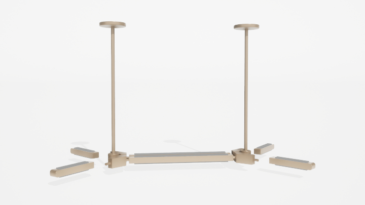 渲染模型_吊灯3792