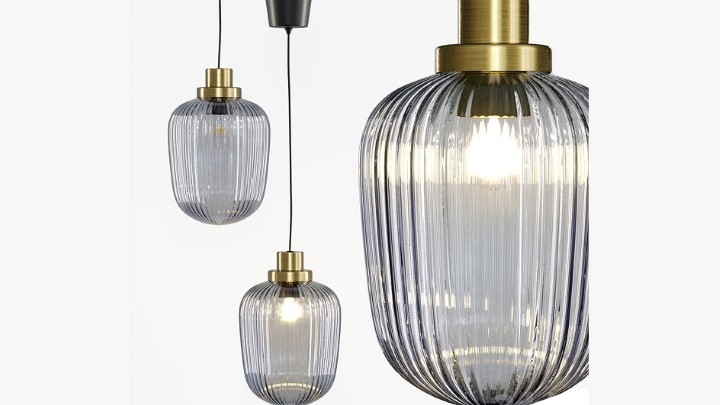 渲染模型_吊灯3841