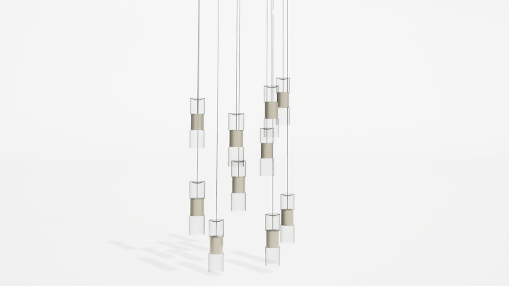 渲染模型_吊灯3881