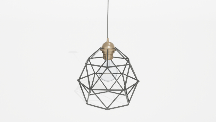 渲染模型_吊灯3885