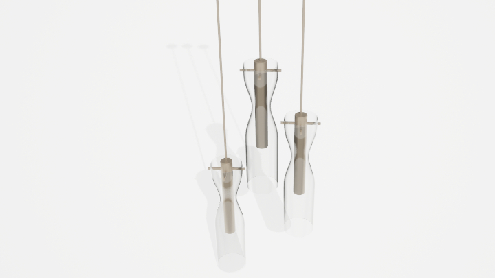 渲染模型_吊灯3890