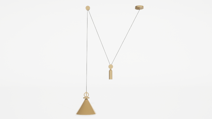 渲染模型_吊灯3935