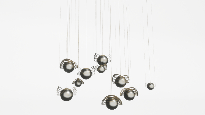 渲染模型_吊灯3959