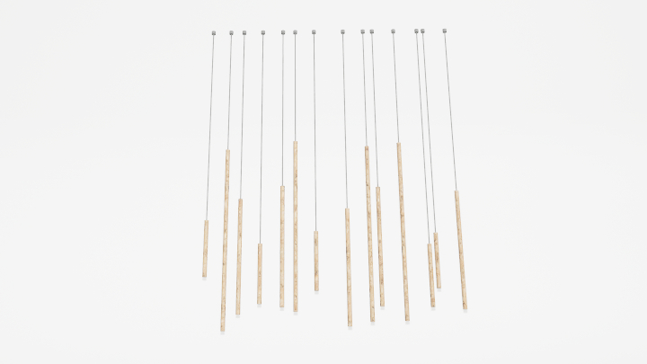 渲染模型_吊灯4008