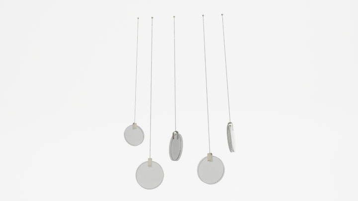 渲染模型_吊灯4009