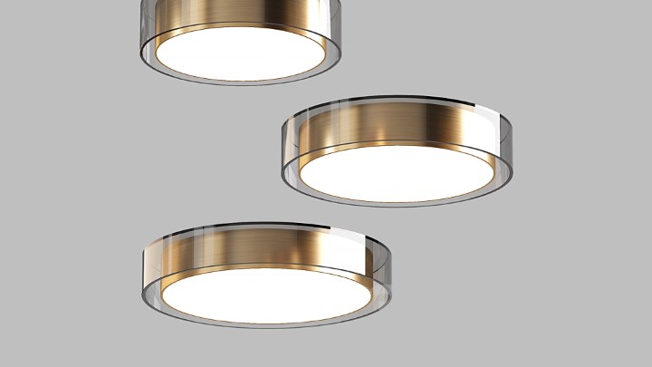 渲染模型_吊灯4021