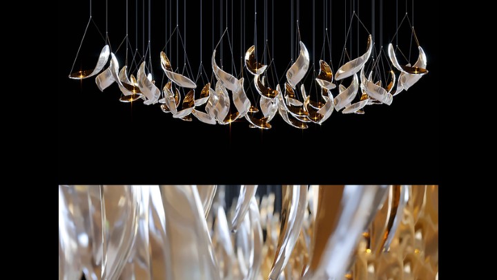 渲染模型_吊灯4057