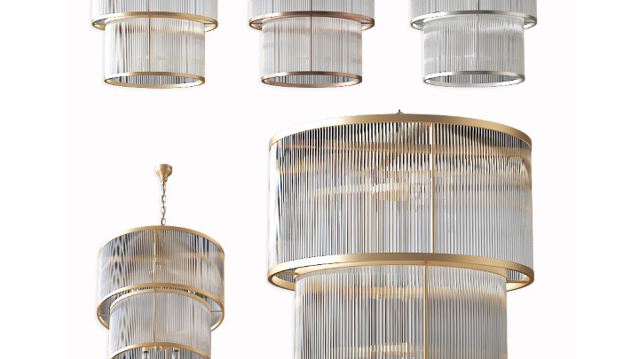 渲染模型_吊灯4058