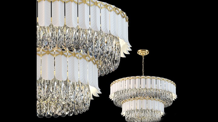 渲染模型_吊灯4073