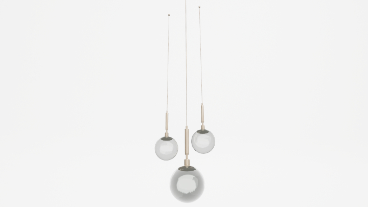 渲染模型_吊灯4096