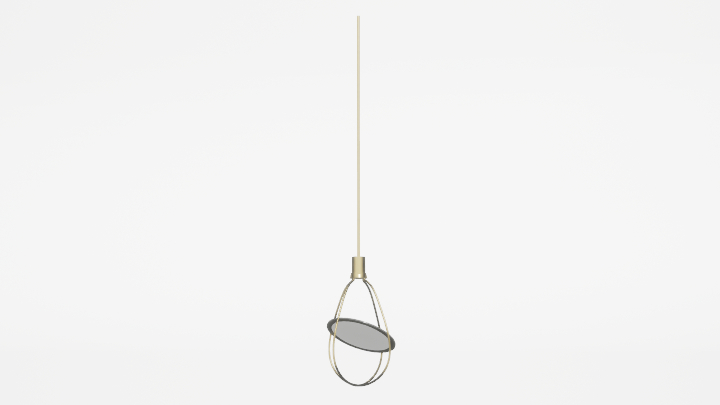 渲染模型_吊灯4106