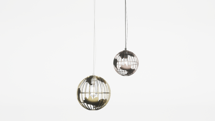 渲染模型_吊灯4127