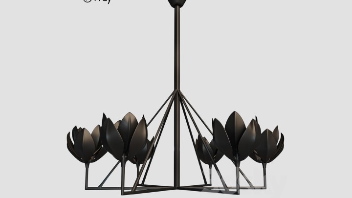 渲染模型_吊灯4153