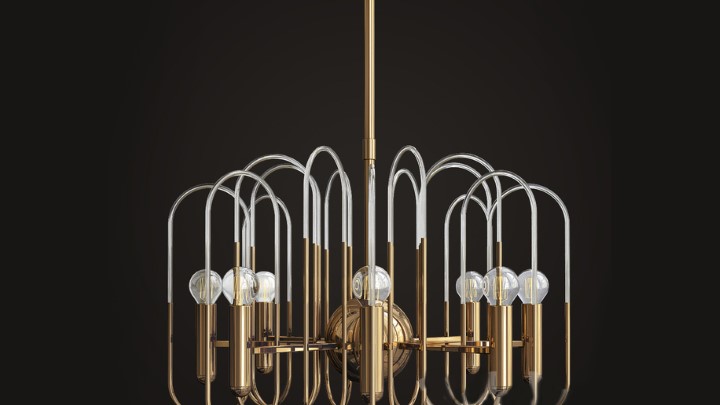 渲染模型_吊灯4156