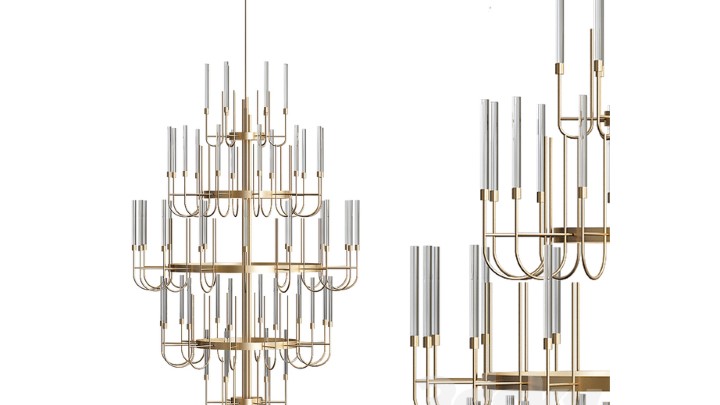 渲染模型_吊灯4157