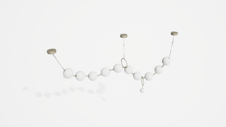 渲染模型_吊灯4198