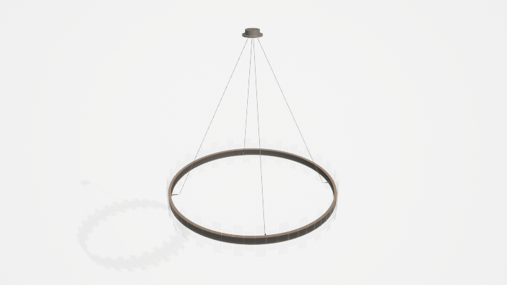 渲染模型_吊灯4200