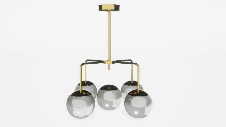 渲染模型_吊灯4256