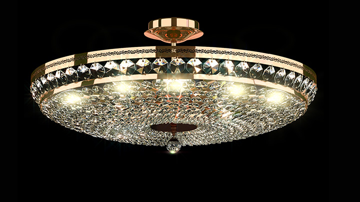 渲染模型_吊灯4289