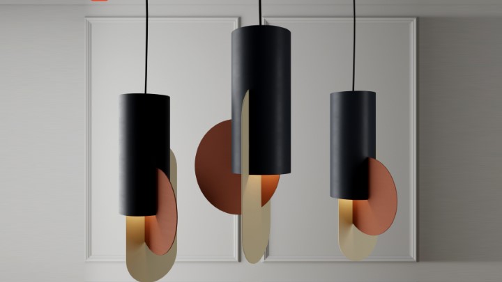 渲染模型_吊灯4313