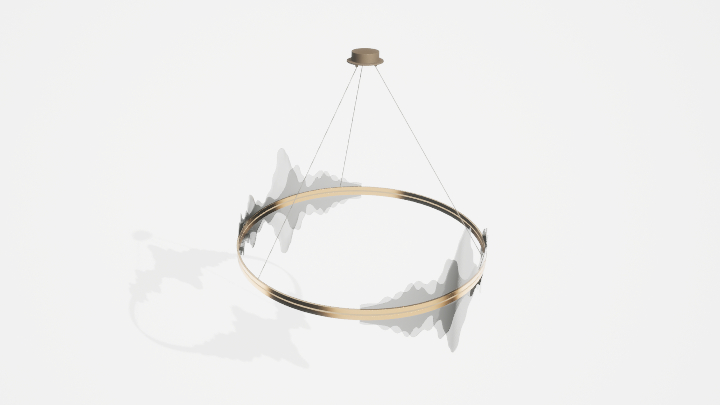 渲染模型_吊灯4355