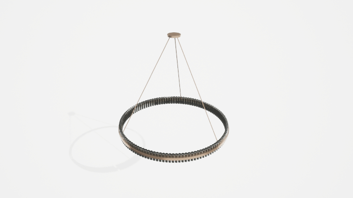 渲染模型_吊灯4364