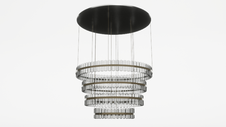 渲染模型_吊灯4398