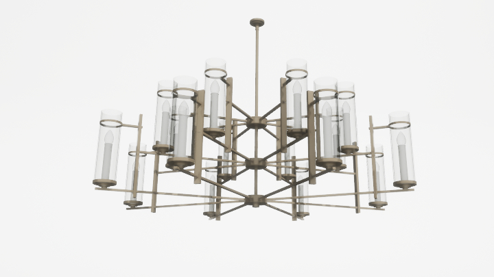 渲染模型_吊灯4407