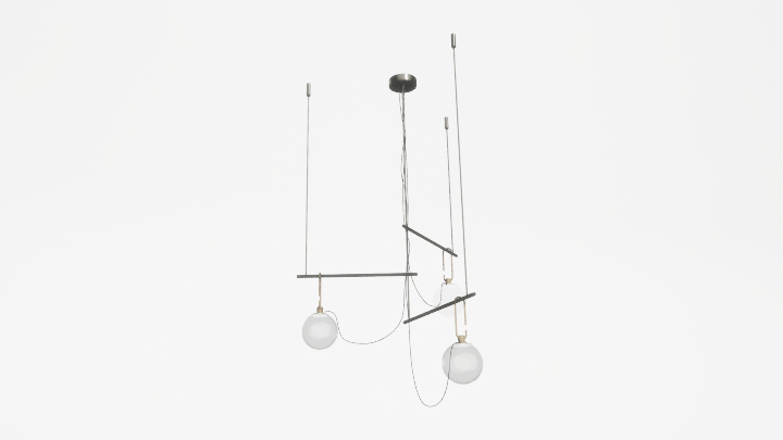 渲染模型_吊灯4409