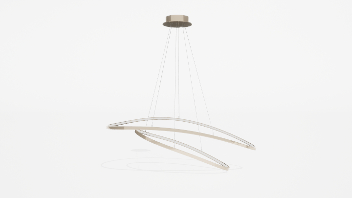 渲染模型_吊灯4436