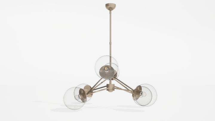 渲染模型_吊灯4441