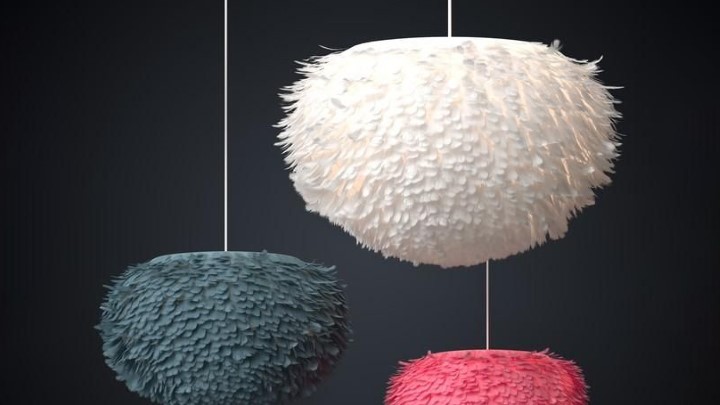 渲染模型_吊灯4464