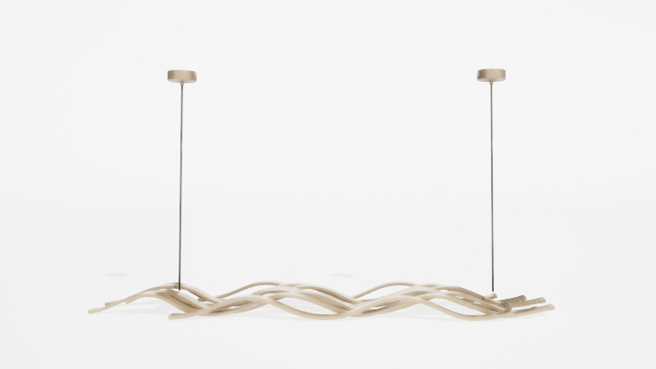 渲染模型_吊灯4505