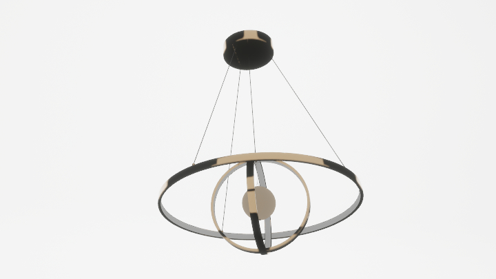 渲染模型_吊灯4524