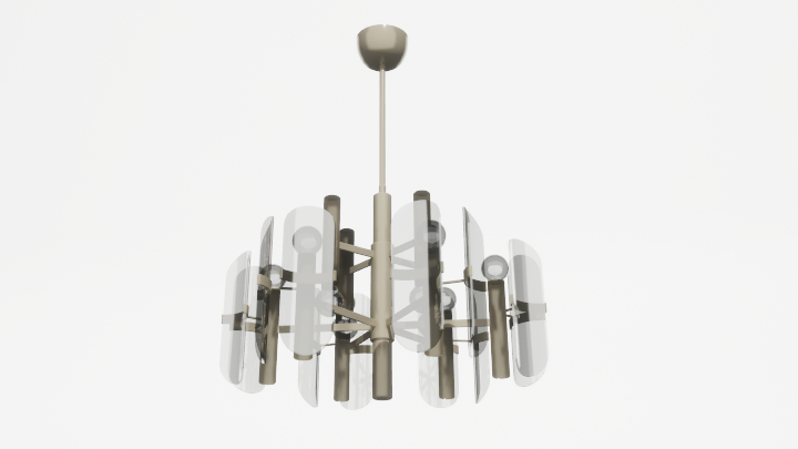 渲染模型_吊灯4534