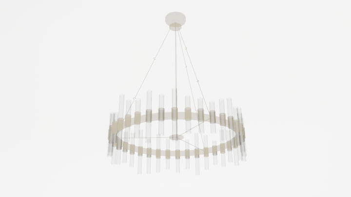 渲染模型_吊灯4551