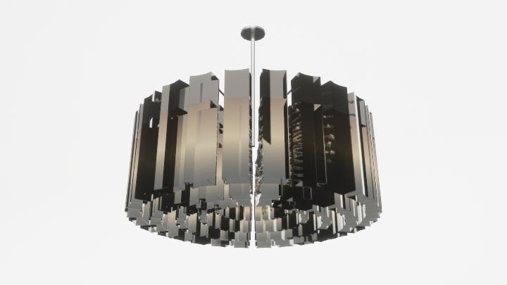 渲染模型_吊灯4553