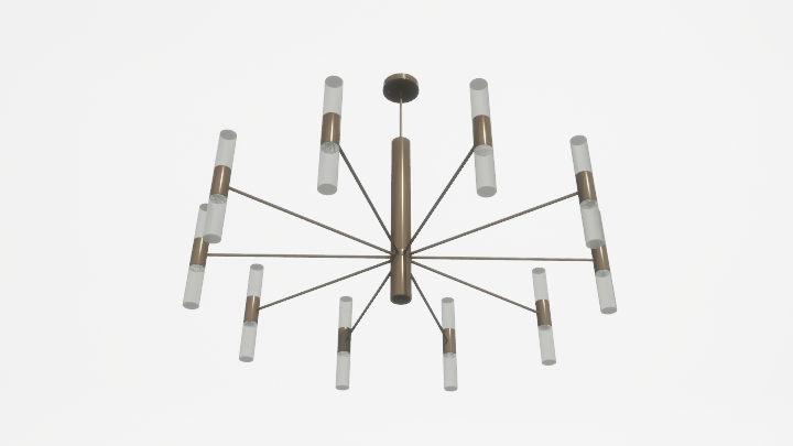 渲染模型_吊灯4573