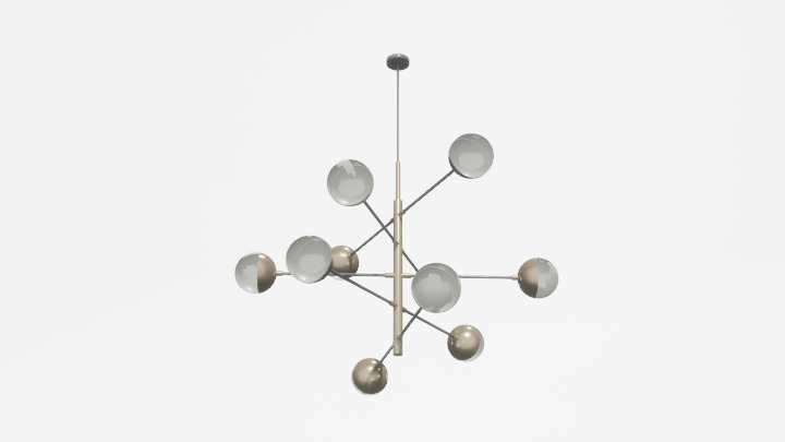 渲染模型_吊灯4579