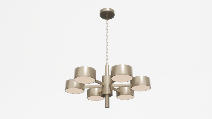 渲染模型_吊灯4582